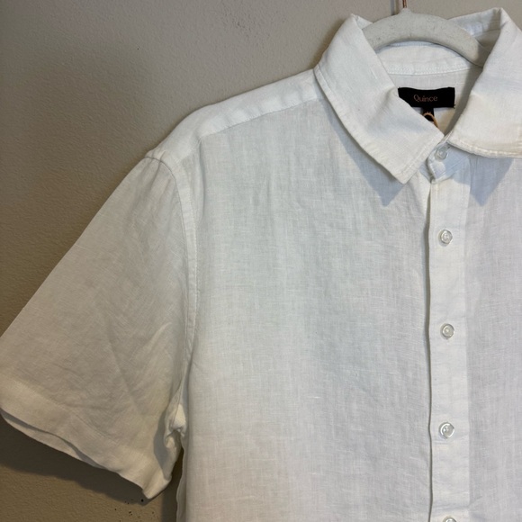 Quince 100% European Linen Short Sleeve Shirt - Picture 5 of 8